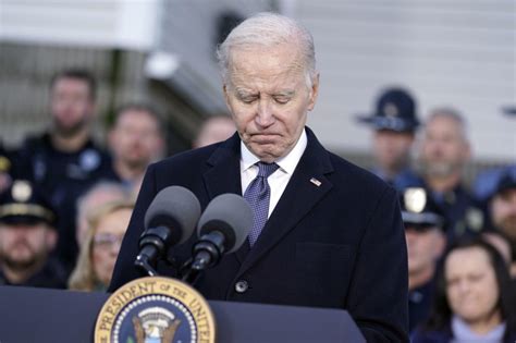 ‘You’re not alone,’ Biden tells residents of Maine town reeling from mass shooting
